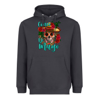 Smoke cinco de mayo skull Heavyweight Hoodie - HRA Design Shop