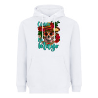 White cinco de mayo skull Heavyweight Hoodie - HRA Design Shop
