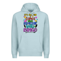 Blue Mist bingo Premium Hoodie - MaliasSmallBusiness