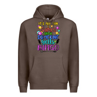Coffee bingo Premium Hoodie - MaliasSmallBusiness