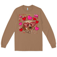 Toasted Coconut Valentine's day cockapoo Long Sleeve Tee - RanaPortraitStore