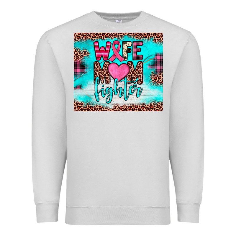 Wife Mom Fighter Tumbler Premium Sweatshirt by JahusDesignShop | Teevron