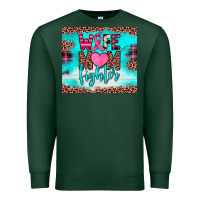 Sports Green wife mom fighter tumbler Premium Sweatshirt - JahusDesignShop