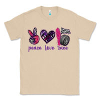 Mushroom peace love race Classic Tee - texasbilliewilder