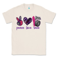 Natural peace love race Classic Tee - texasbilliewilder