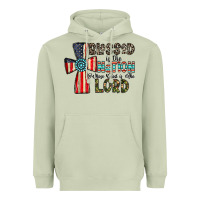 Matcha blessed İs the nation whose god is the lord Heavyweight Hoodie - CowhideDigitalArt