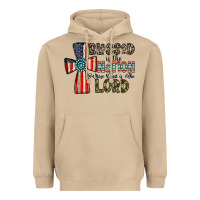 Mushroom blessed İs the nation whose god is the lord Heavyweight Hoodie - CowhideDigitalArt