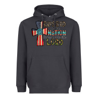Smoke blessed İs the nation whose god is the lord Heavyweight Hoodie - CowhideDigitalArt