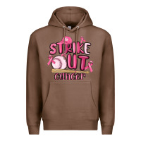 Chestnut strike out cancer baseball Premium Hoodie - MaliasSmallBusiness