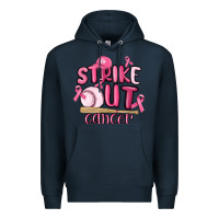 Navy strike out cancer baseball Premium Hoodie - MaliasSmallBusiness