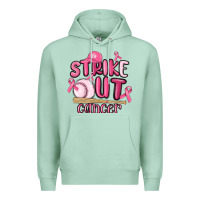 Seafoam strike out cancer baseball Premium Hoodie - MaliasSmallBusiness