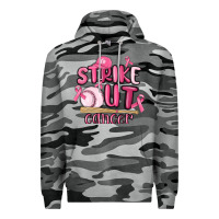 Slate Camo strike out cancer baseball Premium Hoodie - MaliasSmallBusiness
