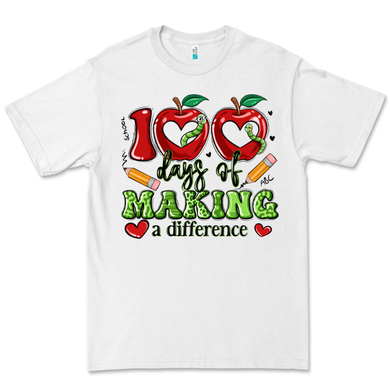 100 Days Of Making A Difference Premium Tee by Artiststas | Teevron
