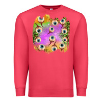 Cardinal eyes leopard halloween patch Premium Sweatshirt - BundleAndBundleShop