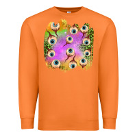 Carrot eyes leopard halloween patch Premium Sweatshirt - BundleAndBundleShop