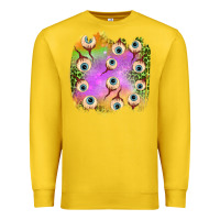 Lemon eyes leopard halloween patch Premium Sweatshirt - BundleAndBundleShop