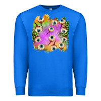 True Royal eyes leopard halloween patch Premium Sweatshirt - BundleAndBundleShop