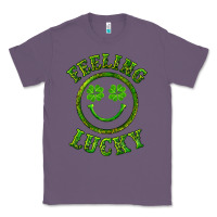 Lavender feeling lucky with leopard Classic Tee - RanaPortraitStore