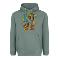 Sage love indian headdress Heavyweight Hoodie - HRA Design Shop