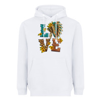 White love indian headdress Heavyweight Hoodie - HRA Design Shop