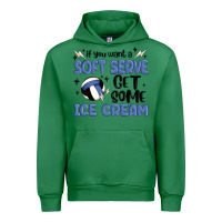 Emerald if you want a soft serve get some ice cream Urban Hoodie - MaliasSmallBusiness