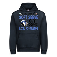 Navy if you want a soft serve get some ice cream Urban Hoodie - MaliasSmallBusiness