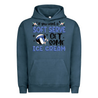 Pigment Midnight Navy if you want a soft serve get some ice cream Urban Hoodie - MaliasSmallBusiness