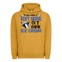 Pigment Peanut Butter if you want a soft serve get some ice cream Urban Hoodie - MaliasSmallBusiness