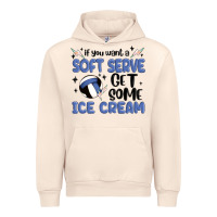 Sandshell if you want a soft serve get some ice cream Urban Hoodie - MaliasSmallBusiness