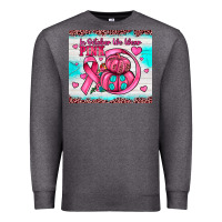 Charcoal Heather in october we wear pink Premium Sweatshirt - JahusDesignShop