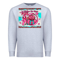 Heather Grey in october we wear pink Premium Sweatshirt - JahusDesignShop