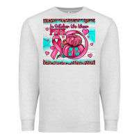 Oatmeal Heather in october we wear pink Premium Sweatshirt - JahusDesignShop