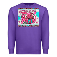 Purple in october we wear pink Premium Sweatshirt - JahusDesignShop