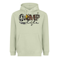 Matcha camp life Heavyweight Hoodie - CowhideDigitalArt