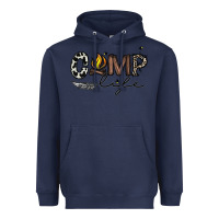 Navy camp life Heavyweight Hoodie - CowhideDigitalArt