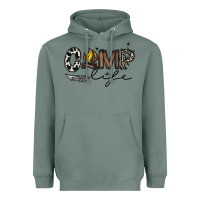 Sage camp life Heavyweight Hoodie - CowhideDigitalArt
