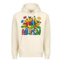Tofu austism sunflower Premium Hoodie - MaliasSmallBusiness