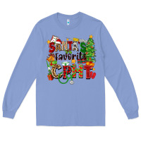 Colony Blue santa's favorite cpht Long Sleeve Tee - Zillion Design Studio