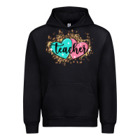 Black heart teacher Urban Hoodie - MaliasSmallBusiness