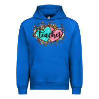 Cobalt heart teacher Urban Hoodie - MaliasSmallBusiness