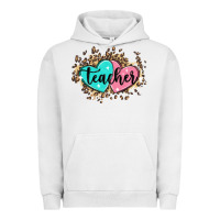 Pigment Lunar Rock heart teacher Urban Hoodie - MaliasSmallBusiness