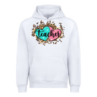 White heart teacher Urban Hoodie - MaliasSmallBusiness