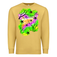 Antique Gold star halloween patch Premium Sweatshirt - BundleAndBundleShop