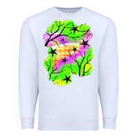 White star halloween patch Premium Sweatshirt - BundleAndBundleShop