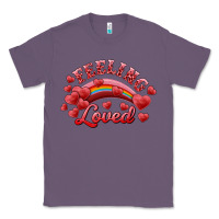 Lavender feeling loved valentine's day Classic Tee - RanaPortraitStore