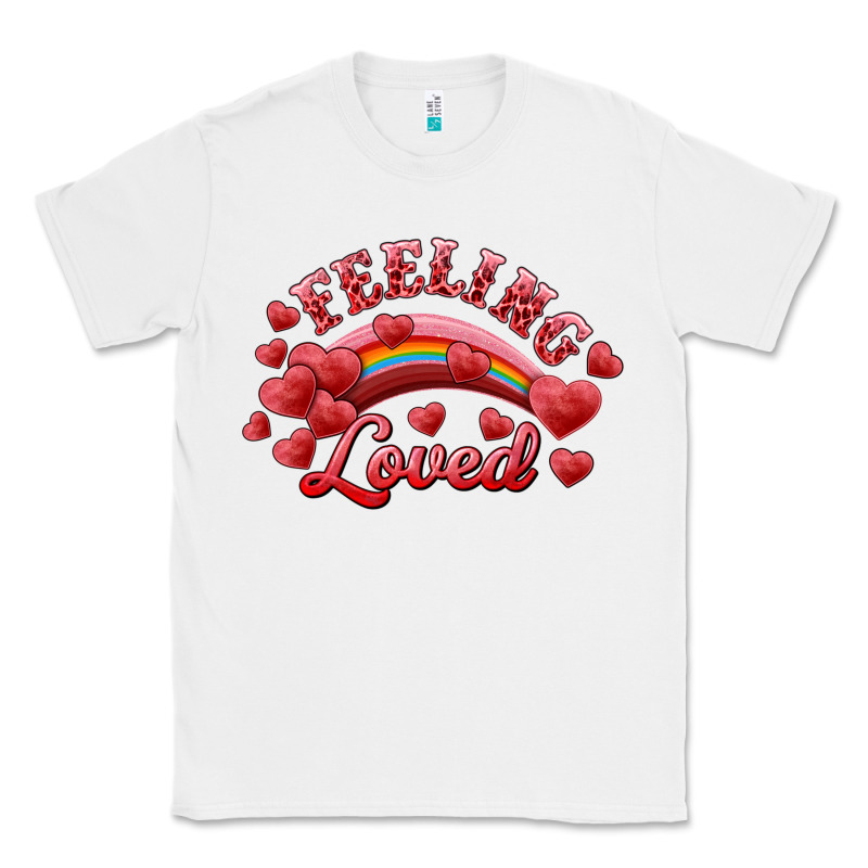 Feeling Loved Valentine's Day Classic Tee by RanaPortraitStore | Teevron