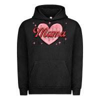 Pigment Black mama valentines Urban Hoodie - MaliasSmallBusiness