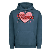 Pigment Midnight Navy mama valentines Urban Hoodie - MaliasSmallBusiness