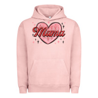 Pigment Salmon mama valentines Urban Hoodie - MaliasSmallBusiness