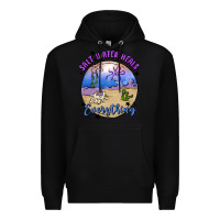 Black salt water heals everything Premium Hoodie - MaliasSmallBusiness